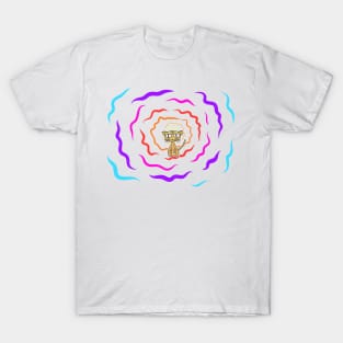 Psychic Hypno Cat Third Eye Power T-Shirt